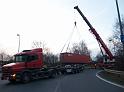 LKW verliert Container Koeln Niehler Ei P134